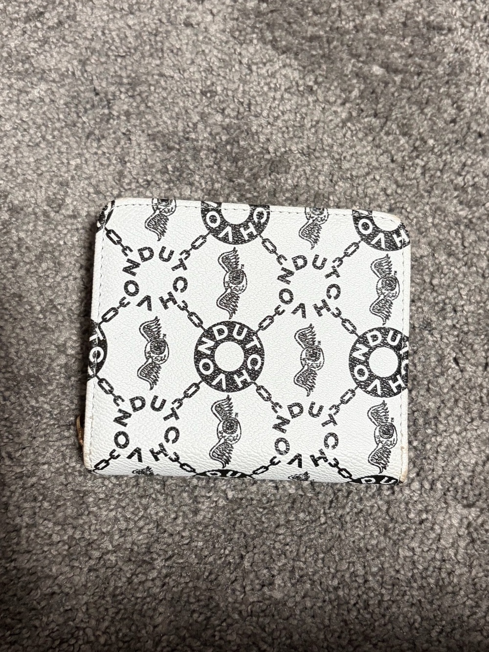 Monogram Zip-Up Wallet